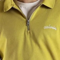 Calvin Klein Jeans Men Brand Logo Polo Collar T-shirt image 2