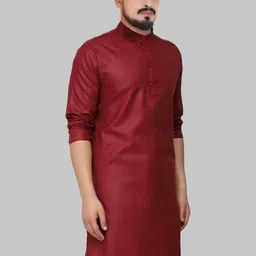 ANUJ FASHION Men Blended A-Line Kurtas-picture-37