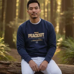 Mast & Harbour Men Typography Printed Hooded Long Sleeves Pullover Sweatshirt-picture-19