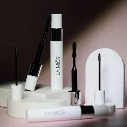 LAMIOR What The Lash! Mascara & Flexilift Brow Gel Duo- 13ml- Black image 2