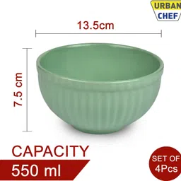 urban chef Ceramic Serving Bowl image 2