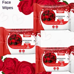 shakalyaveda Rose Face Wipes for Women & Men – Gentle Cleansing & Refreshing Care-picture-15