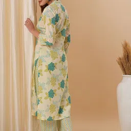 bkapparels Women Pure Cotton Kurta Pant Set image 2