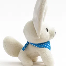 mahadev toys plush white fox stuffed animal 35cm - 35 cm image 2