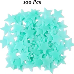 newvent 3 cm 3D Radium Stars Night Glowing Stickers Wall Decorations Glow in the Dark Sticker-picture-28