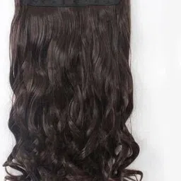 views Stylish Curly Natural Brown Hair Extension image 2