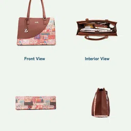 zouk Women Multicolor Tote image 5