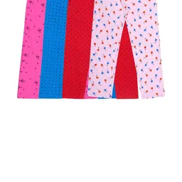 Fasha Kids Pack of 4 Conversational Printed Cotton Pyjamas-picture-54