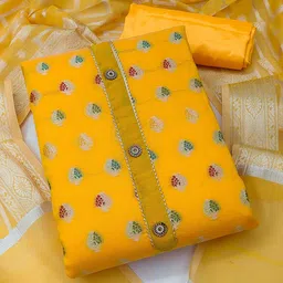 SAINOOR Semi-Stitched Dress Material image 3