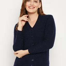 Zigo Women Woollen Cardigan-image-46