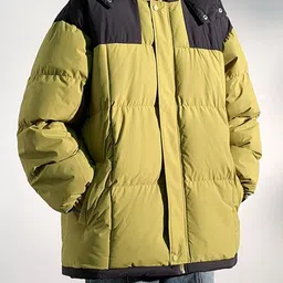 Mast & Harbour Men Colourblocked Lightweight Puffer Jacket-picture-34