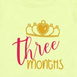 Arvesa 3 Month Baby Printed Bodysuit image 2