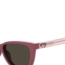 MOSCHINO LOVE Women Rectangle Sunglasses with UV Protected Lens 204942G3I5370-Mauve image 5