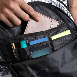 Puma Unisex Super Graphic Printed Backpack image 4