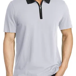 StyleCast x Revolte Men Solid Polo Collar T-shirt-picture-30