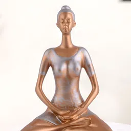 Zart Rose Gold Figurine Showpiece-picture-41