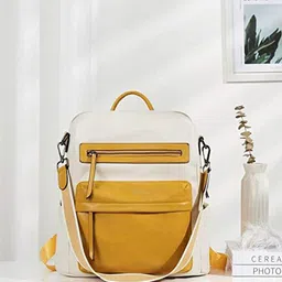 truearch Women Colourblocked Ergonomic Non-Padded Backpack-picture-13