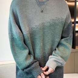 StyleCast Men Colourblocked Round Neck Pullover-image-73