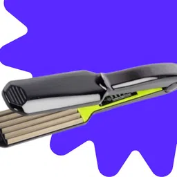VOGER PRO Professional Crimping Machine for Hair Electric Hair Crimper Hair Straightener-image-1