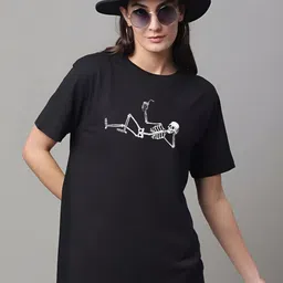 Moda Rapido Women Drop-Shoulder Sleeves T-shirt-picture-22
