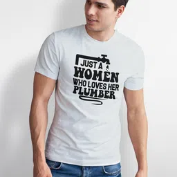 Seekbuylove Men Typography Printed Bio Finish T-shirt image 2