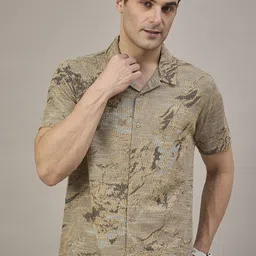 REPRISE Men Abstract Printed Casual Shirt image 3