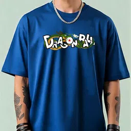 ANGERHOOD Graphic Printed Drop-Shoulder Sleeves Pure Cotton Oversized T-shirt image 5