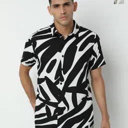 TIGER SNAKE Pack Of 2 Abstract Printed Comfort Fit Casual Shirts-picture-32