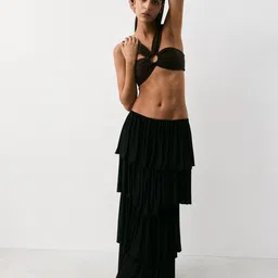 H&M Tiered Flounce Skirt-picture-13