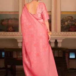 Moda Rapido Woven Design Silk Blend Designer Saree image 2