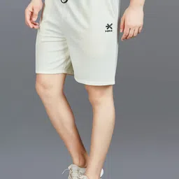 HRX by Hrithik Roshan Men Solid Mid-Rise Shorts image 2