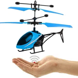 blissful gifting Toy Helicopter with Sensor and Remote Control Rechargeable Flying image 2