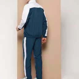 Alcis Mock Collar Drytech+ Colourblocked Tracksuit with Side Striped image 5