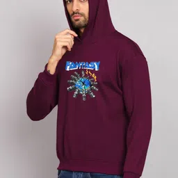 SZN Men Printed Hooded Sweatshirt-picture-18