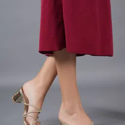 DressBerry Women Embellished Party Block Heels Sandals-picture-39