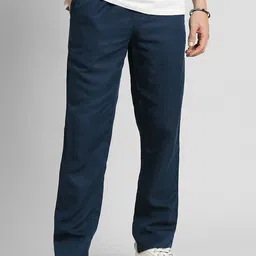 SIMON CARTER LONDON Men Mid Rise Regular Fit Trousers image 2