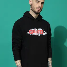 GRIFFEL Men Graphic Printed Long Sleeves Sweatshirt-picture-36