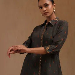 Soch Floral Printed Shirt With Palazzos image 4