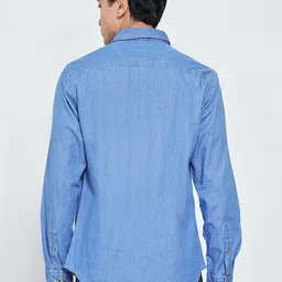 SF JEANS by Pantaloons Men Slim Fit Casual Shirt image 4