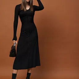 Sera Fit & Flare Midi Dress-picture-11