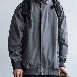 HERE&NOW Men Lightweight Bomber Jacket-picture-17