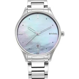 Titan Women Round Dial & Stainless Steel Bracelet Style Straps Analogue Watch 2670SM11-picture-50