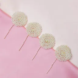 HAIR DRAMA CO. Women Set of 4 Embellished U Pins-image-38