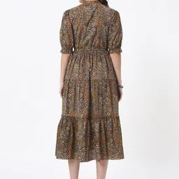 ANUOM Print Midi Dress image 3