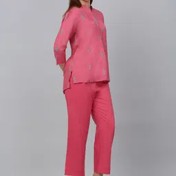 Cantabil Printed Tunic With Trousers Co-Ords image 4