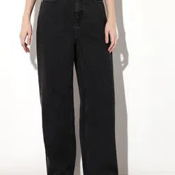 ONLY Women Straight Fit High-Rise Light Fade Stretchable Jeans-picture-22
