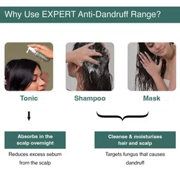 Bare Anatomy Expert Bare Flake Reduction Technology Anti Dandruff Shampoo- 750 ml image 4