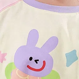 LULU & SKY Girls Printed Pockets T-shirt image 5
