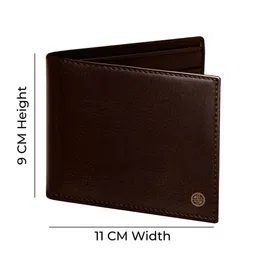 Carlton London Men Brown Wallet and Belt Combo Accessory Gift Set image 3