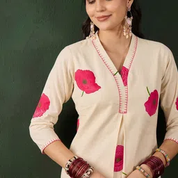 Sangria Printed Pure Cotton Kurta Sets image 2